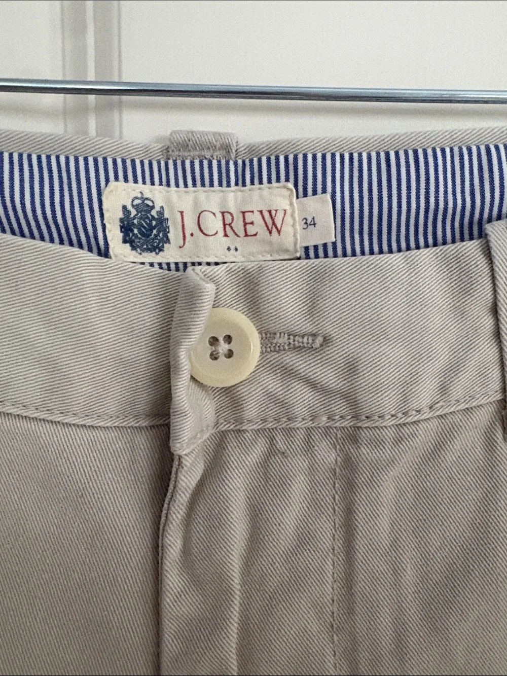J. Crew Men’s Khaki Chino Shorts - Light Beige